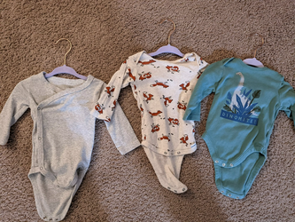 Three onesies