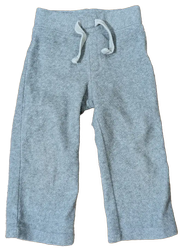 comercial gray fleece pants